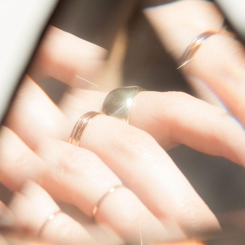 Catbird - Leo Black NEW ring size 7!